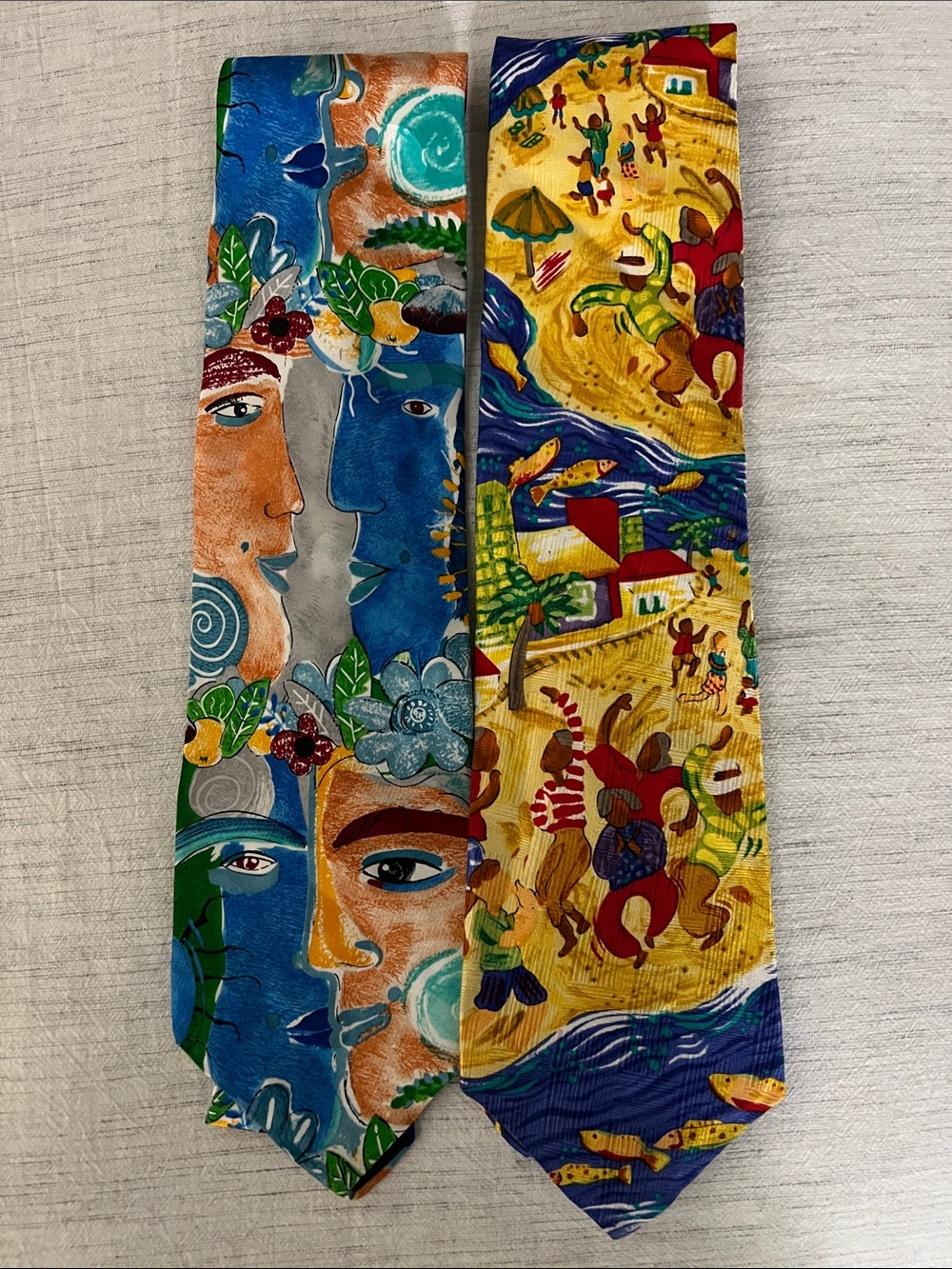 Common Spirit (Hallmark) | Set of 2 Neckties | 100% Silk | LIKE NEW
